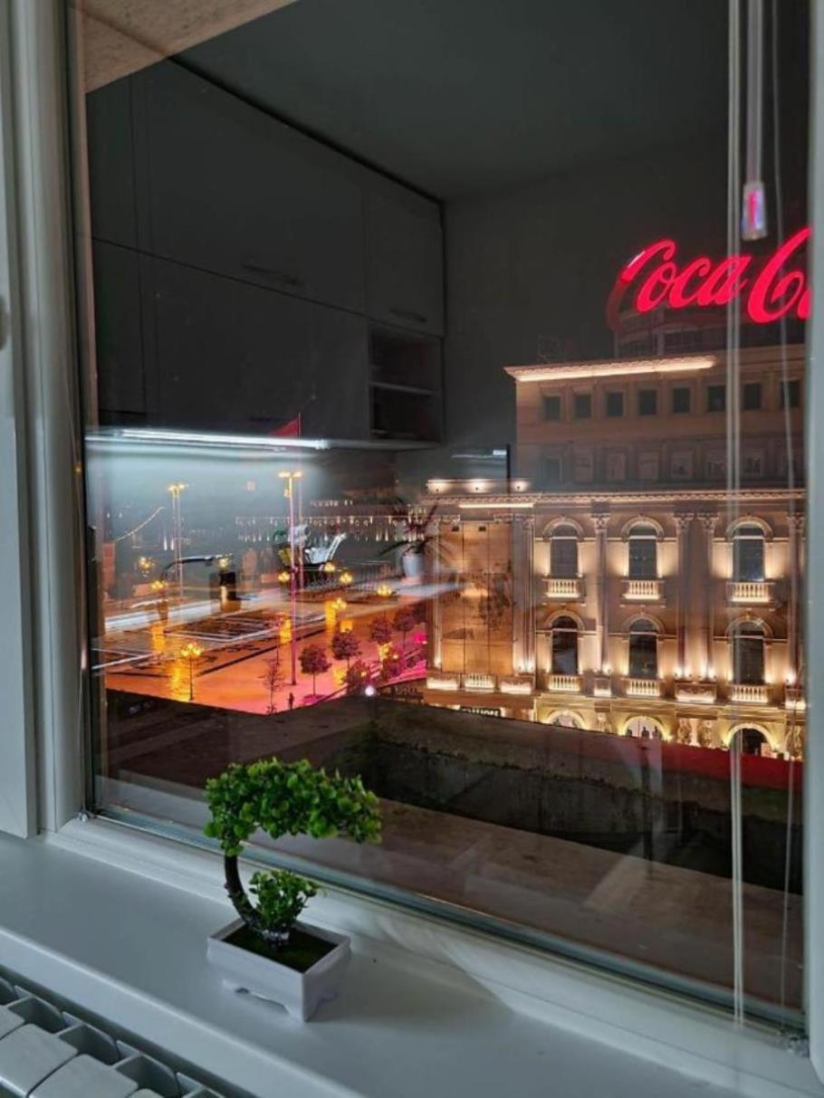 Rooftop Apartment At Mainsquare Skopje Exterior foto